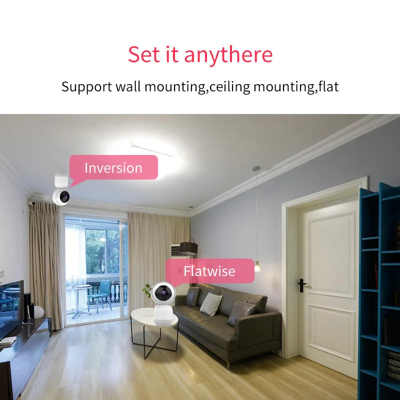 Tuya Smart Home Security Camera Indoor Smart Wifi Baby Camera